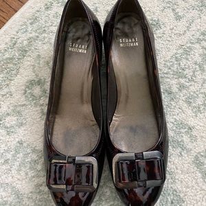 Stuart Weitzman round toe wedge pump. Size 9.5.